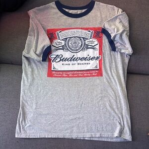 Budweiser Men's Ringer T-Shirt